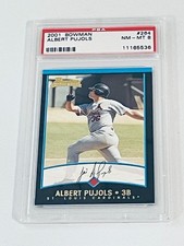 2001 Bowman #264 Albert Pujols RC PSA 8 NM-MT picture
