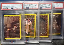 2001 Panini Harry Potter & Philosopher’s Stone Sticker 30 33 38 68 PSA 9 picture