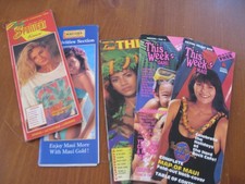 Lot of 5 Vintage This Week in Hawaii Magazines/Brochures 92, 93,. 95 picture