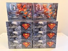 8 Factory Sealed Mega Box 2025 UD Fleer Brilliants Superman Trading Cards picture