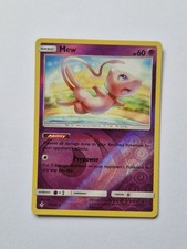 Pokemon Mew 76/214 Unbroken Bonds Reverse Holo Rare Card NM picture