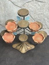 Whimsical Multi-tier tree style stand or holder for trinkets or candles picture
