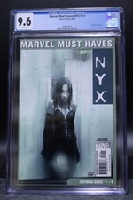 Marvel Must Haves: NYX #1-#3 (2005) #22 Middleton X-23 CGC 9.6 White Pgs Reprint picture