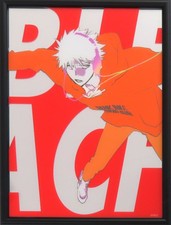 BLEACH Ichigo Kurosaki Mirror Acrylic Plate BLACK HOLE DISCO CLUB Japan picture
