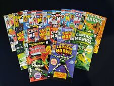 Silver Age Captain Marvel Higher Grade 17 Book Lot #'s 1-8 And More 🌋🔥🌋🔥 picture
