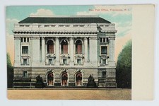 Providence RI Rhode Island New Post Office Building Vintage 1910s Postcard picture