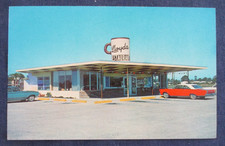 1960s Bradenton Florida Lloyd's Restaurant & Cars Postcard picture