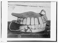 G. Washington's teeth c1900 Large Old Photo picture