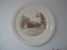 The Little Chapel In The Hills Buffalo Creed Colorado Souvenir Plate 10 1/4