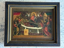 Old Russian icon, 18/19th century picture