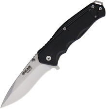 Bear Edge Sideliner Linerlock Black G10 Folding Stainless Pocket Knife 61124B picture