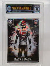 2024 Patrick Mahomes II Back 2 Back SP/99 Cartooned  Ice Refractor zx3 rc picture