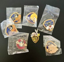 Vintage Warner Bros. Looney Tunes Enamel Lapel Pins picture