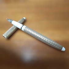 Sheaffer Lady V Vintage White Pearlescent Fountain Pen Japan picture