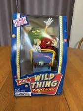 M&M’S WILD THING ROLLER COASTER LIMITED EDITION COLLECTIBLE DISPENSER IN BOX picture