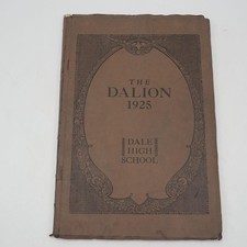 Antique Dale High School 1925 Dalion Yearbook Johnstown Pennsylvania picture