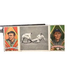 1912 t202 Hassan Close at First Stovall Ball Card vg picture