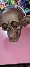 Skull Statue Decoration Halloween Headphones Skeleton picture