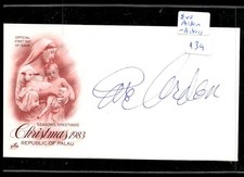 Actress Eve Arden Signed 1st Day Cover AUTO -Over 1000 First Day Autos 4 sale picture