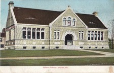 Augusta ME Lithgow Library Vintage UDB Postcard UNPOSTED * * picture