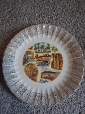 Vintage Mammoth Cave Plate 10 In. picture