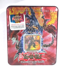 Yu-gi-oh GX 2007 Volcanic Doom Fire Tin Factory Sealed Still Shrink-wrapped picture