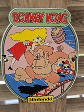 VINTAGE NINTENDO DONKEY KONG BARRAGE PORCELAIN DEALERSHIP SIGN 10