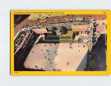 Postcard Skating Rink Rockefeller Plaza New York City New York USA picture