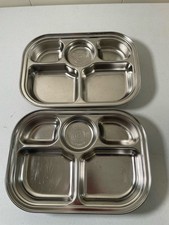 2-Grosmimi Stainless Snack Food Tray with 5 Compartments Excellent picture