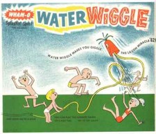Vintage Wham-o Toys Water Wiggle Ad Reproduction Poster Print Advertising 17x12 picture