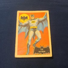 1966 A & BC England Batman Black Bat #1 The Batman RC Rookie , crease , PR picture