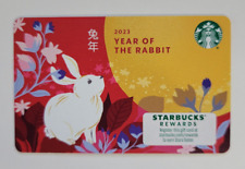 Starbucks Card #6212 - Year of the Rabbit 2023. BC picture