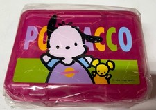 Vintage Pochacco Pencil School Storage Box Sanrio 1997 By Hello Kitty Craft Tote picture