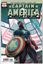 CAPTAIN AMERICA #1 (2025)-COVER A 1ST PRINT-1ST APP DAVID COLTON- MIRACLEMAN- NM picture