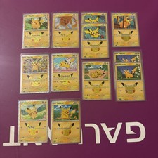 Pokémon TCG Pikachu Bundle 30th Anniversary English - 12 cards  picture