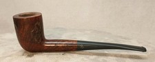 Beautiful Medico Windsor Spot Rusticated Slightly Bent Dublin Tobacco Pipe  picture