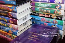 FRANK THOMAS Estate Animation VHS Library Collection 21 Tapes Walt Disney Studio picture