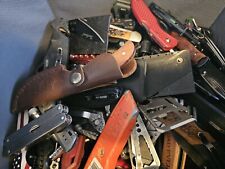 Lot Of 4 Plus Lbs Of Various Brands TSA Confiscated Knives, Multi-Tool And More picture