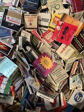 Matchbook Collection Lot Of 75 Used Vintage With No Duplicates Unsearched Look picture
