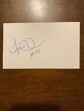 TYRONE TAYLOR - SACRAMENTO FOOTBALL - AUTHENTIC AUTOGRAPH SIGNED - B792 picture