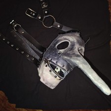 chris slipknot iowa latex mask weathered halloween costume picture