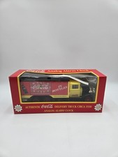 1996 Coca-Cola 1930 Delivery Truck Analog Alarm Clock Advance NIB Vintage (A3) picture
