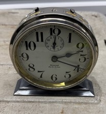 Vintage Westclox Big Ben De Luxe Alarm Clock Mechanical Wind-Up Working Alarm picture