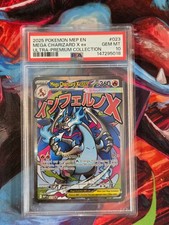 Pokémon TCG Mega Charizard X Ex MEP023 Black Star Promo Holo PSA 10 picture