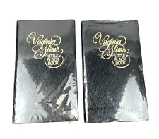 Vintage Virginia Slims Little Black Book Notebook Promotional Advertising Lot 2 picture