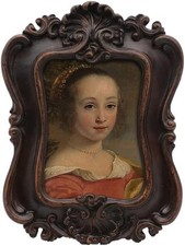 Small Vintage 2.5x3.5 Rectangle Antique Miniature Picture Frame Old Frame picture