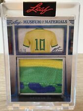 2023 Leaf Museum Of Materials Art Of Sport Neymar Jr Game Used Patch /6 #MM-18 picture