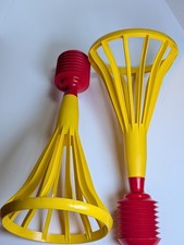 Vintage 1970s Tupperware Toy Pop A Lot Game Lot Of 2 Blasters Shooters picture