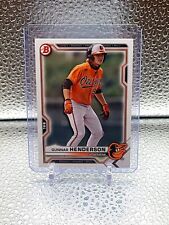 GUNNAR HENDERSON 2021 Bowman Draft Rookie ORIOLES TOP PROSPECT $ HOT $ picture