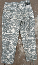 US Army Camouflage Pants Trousers Size L 35 to 39 inch Waist Military Gear picture